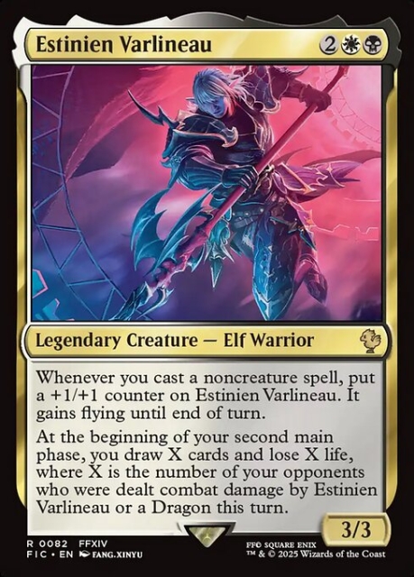 Estinien Varlineau in the group Magic the Gathering / Sets / Final Fantasy Drop / Final Fantasy Commander at Proxyprinters.com (103665)