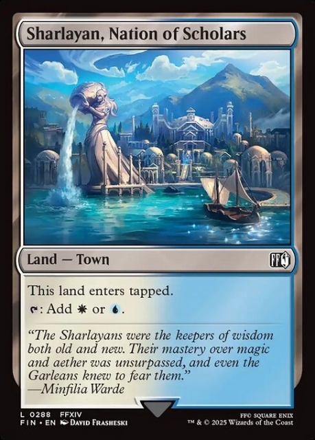 Sharlayan, Nation of Scholars in the group Magic the Gathering / Sets / Final Fantasy Drop / Final Fantasy at Proxyprinters.com (103673)