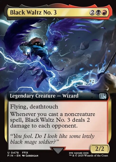 Black Waltz No. 3 in the group Magic the Gathering / Sets / Final Fantasy Drop / Final Fantasy at Proxyprinters.com (103681)