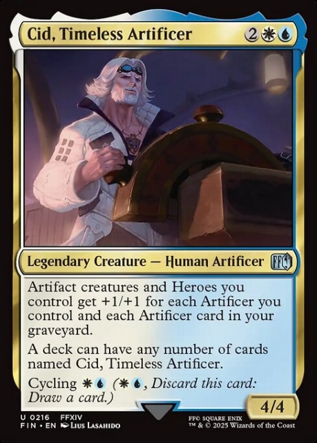 Cid, Timeless Artificer in the group Magic the Gathering / Types / Creatures / Human at Proxyprinters.com (103689)