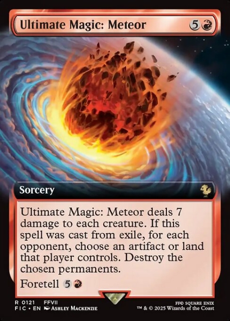 Ultimate Magic: Meteor in the group Magic the Gathering / Sets / Final Fantasy Drop / Final Fantasy Commander at Proxyprinters.com (103692)