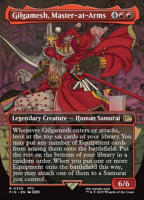 Gilgamesh, Master-at-Arms in the group Magic the Gathering / Sets / Final Fantasy Drop / Final Fantasy at Proxyprinters.com (103698)