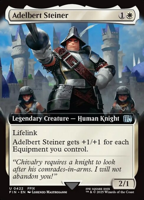 Adelbert Steiner in the group Magic the Gathering / Sets / Final Fantasy Drop / Final Fantasy at Proxyprinters.com (103699)