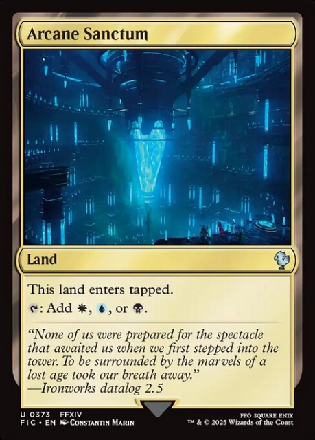 Arcane Sanctum in the group Magic the Gathering / Sets / Final Fantasy Drop / Final Fantasy Commander at Proxyprinters.com (103705)