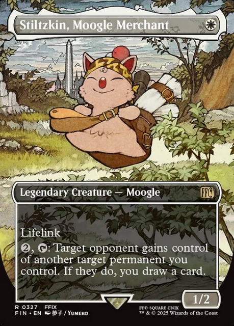 Stiltzkin, Moogle Merchant in the group Magic the Gathering / Sets / Final Fantasy Drop / Final Fantasy at Proxyprinters.com (103706)