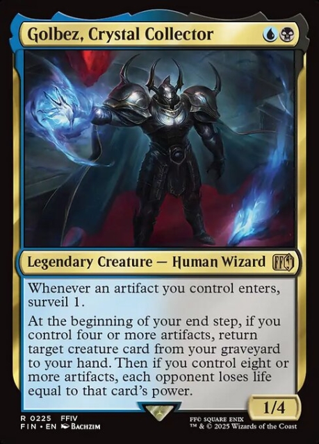 Golbez, Crystal Collector in the group Magic the Gathering / Sets / Final Fantasy Drop / Final Fantasy at Proxyprinters.com (103712)