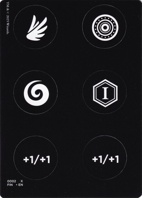 Ability Punchcard in the group Magic the Gathering / Sets / Final Fantasy Drop / Final Fantasy Tokens at Proxyprinters.com (103714)
