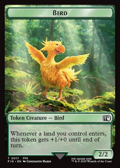 Bird in the group Magic the Gathering / Sets / Final Fantasy Drop / Final Fantasy Tokens at Proxyprinters.com (103716)