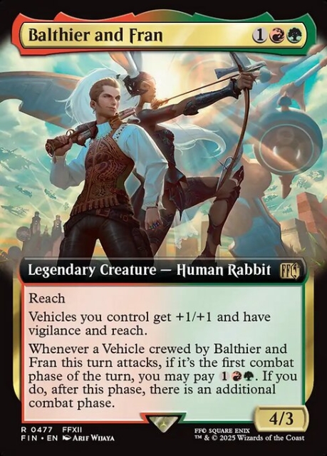 Balthier and Fran in the group Magic the Gathering / Sets / Final Fantasy Drop / Final Fantasy at Proxyprinters.com (103738)