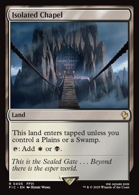 Isolated Chapel in the group Magic the Gathering / Sets / Final Fantasy Drop / Final Fantasy Commander at Proxyprinters.com (103739)