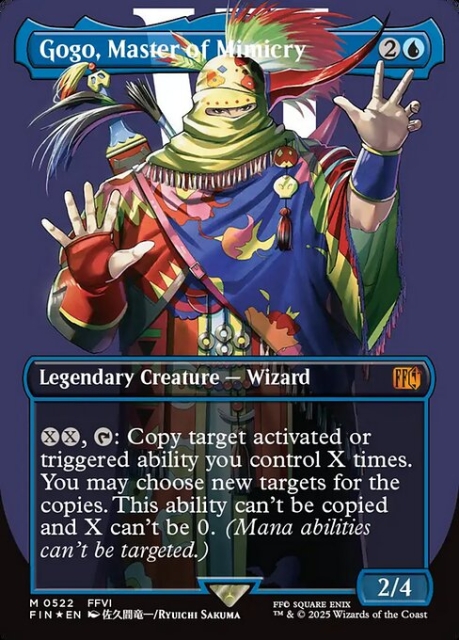 Gogo, Master of Mimicry in the group Magic the Gathering / Sets / Final Fantasy Drop / Final Fantasy at Proxyprinters.com (103740)