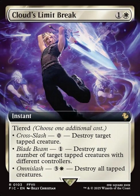 Cloud's Limit Break in the group Magic the Gathering / Sets / Final Fantasy Drop / Final Fantasy Commander at Proxyprinters.com (103741)