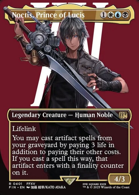 Noctis, Prince of Lucis in the group Magic the Gathering / Types / Creatures / Human at Proxyprinters.com (103742)