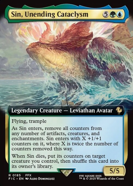 Sin, Unending Cataclysm in the group Magic the Gathering / Sets / Final Fantasy Drop / Final Fantasy Commander at Proxyprinters.com (103751)