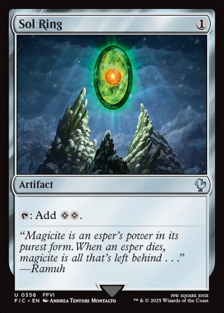 Sol Ring in the group Magic the Gathering / Sets / Final Fantasy Drop / Final Fantasy Commander at Proxyprinters.com (103755)