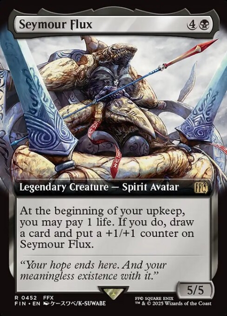 Seymour Flux in the group Magic the Gathering / Sets / Final Fantasy Drop / Final Fantasy at Proxyprinters.com (103756)