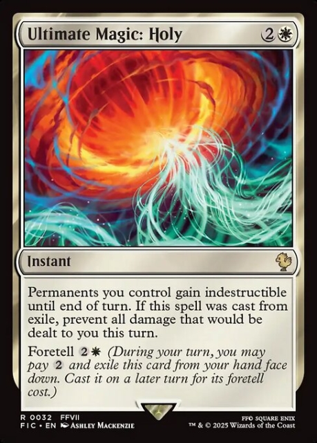 Ultimate Magic: Holy in the group Magic the Gathering / Sets / Final Fantasy Drop / Final Fantasy Commander at Proxyprinters.com (103757)