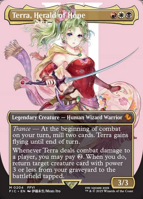 Terra, Herald of Hope in the group Magic the Gathering / Sets / Final Fantasy Drop / Final Fantasy Commander at Proxyprinters.com (103762)
