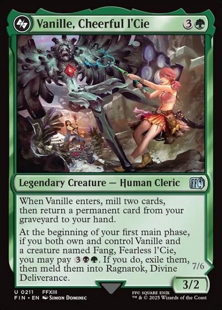 Vanille, Cheerful l'Cie in the group Magic the Gathering / Sets / Final Fantasy Drop / Final Fantasy at Proxyprinters.com (103765)