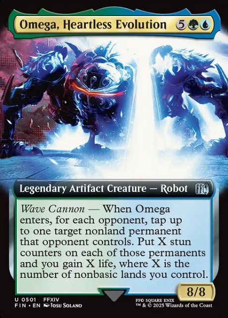Omega, Heartless Evolution in the group Magic the Gathering / Sets / Final Fantasy Drop / Final Fantasy at Proxyprinters.com (103769)