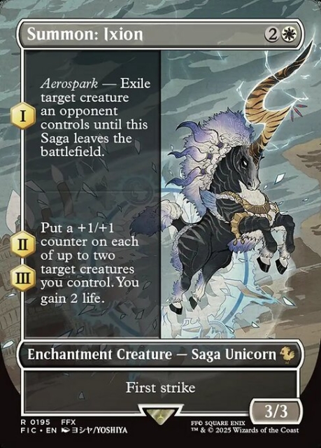 Summon: Ixion in the group Magic the Gathering / Sets / Final Fantasy Drop / Final Fantasy Commander at Proxyprinters.com (103770)
