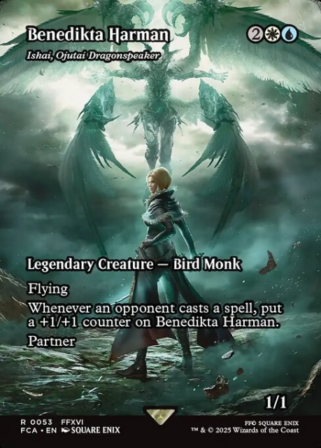 Ishai, Ojutai Dragonspeaker in the group Magic the Gathering / Sets / Final Fantasy Drop / Final Fantasy: Through the Ages at Proxyprinters.com (103771)