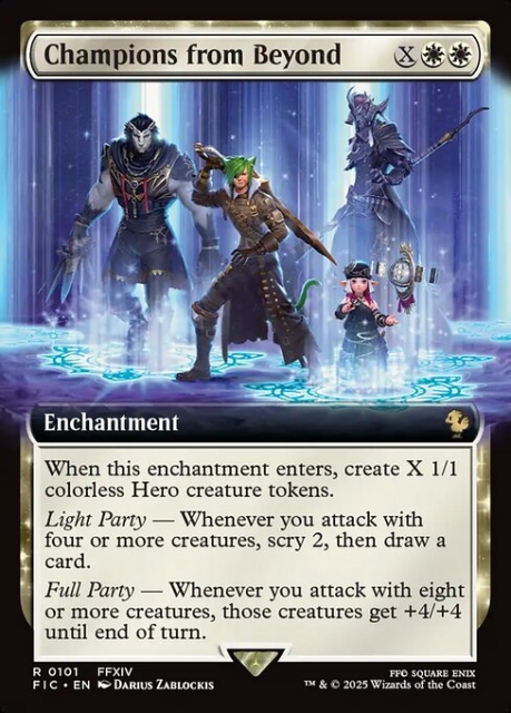 Champions from Beyond in the group Magic the Gathering / Sets / Final Fantasy Drop / Final Fantasy Commander at Proxyprinters.com (103772)