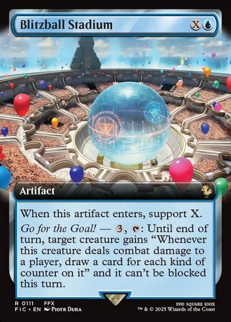 Blitzball Stadium in the group Magic the Gathering / Sets / Final Fantasy Drop / Final Fantasy Commander at Proxyprinters.com (103777)