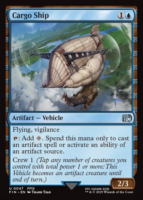 Cargo Ship in the group Magic the Gathering / Sets / Final Fantasy Drop / Final Fantasy at Proxyprinters.com (103778)