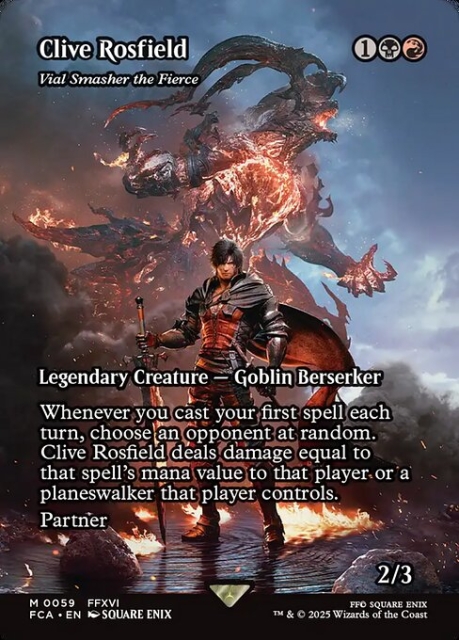 Vial Smasher the Fierce in the group Magic the Gathering / Sets / Final Fantasy Drop / Final Fantasy: Through the Ages at Proxyprinters.com (103787)