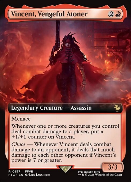 Vincent, Vengeful Atoner in the group Magic the Gathering / Sets / Final Fantasy Drop / Final Fantasy Commander at Proxyprinters.com (103790)