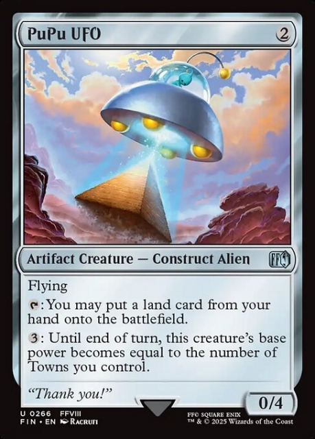 PuPu UFO in the group Magic the Gathering / Sets / Final Fantasy Drop / Final Fantasy at Proxyprinters.com (103798)