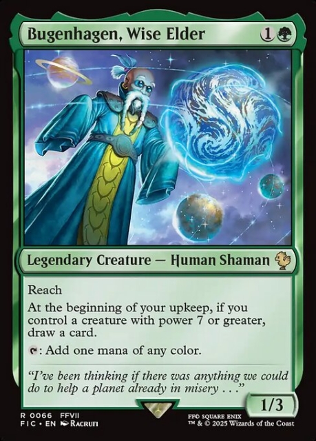 Bugenhagen, Wise Elder in the group Magic the Gathering / Sets / Final Fantasy Drop / Final Fantasy Commander at Proxyprinters.com (103801)