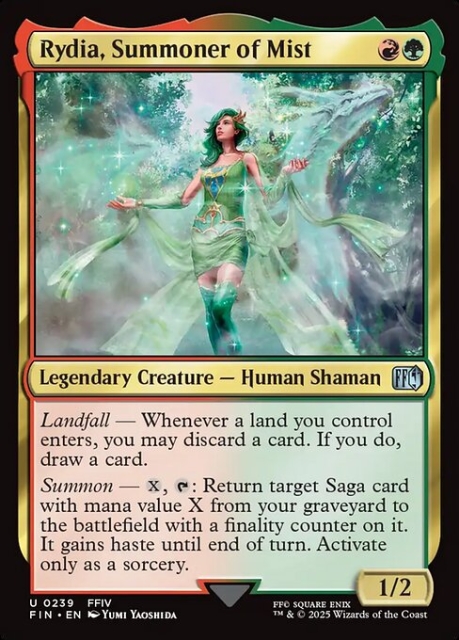 Rydia, Summoner of Mist in the group Magic the Gathering / Types / Creatures / Human at Proxyprinters.com (103803)