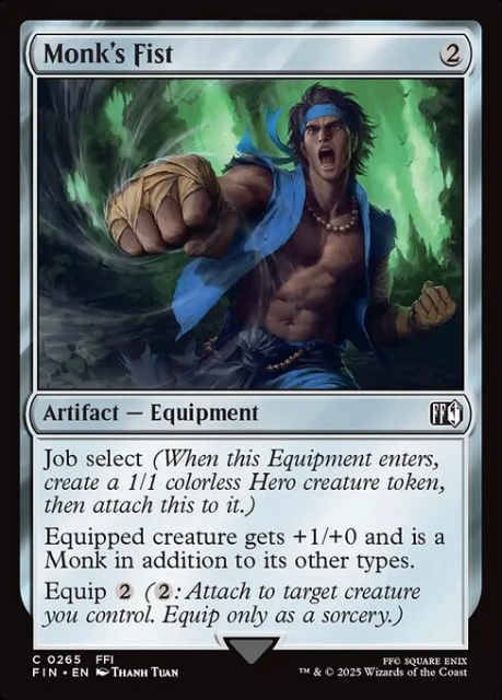 Monk's Fist in the group Magic the Gathering / Sets / Final Fantasy Drop / Final Fantasy at Proxyprinters.com (103804)