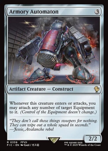 Armory Automaton in the group Magic the Gathering / Sets / Final Fantasy Drop / Final Fantasy Commander at Proxyprinters.com (103808)