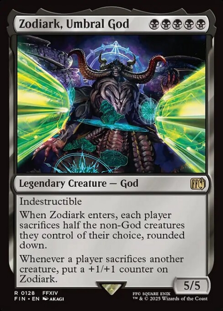 Zodiark, Umbral God in the group Magic the Gathering / Sets / Final Fantasy Drop / Final Fantasy at Proxyprinters.com (103817)