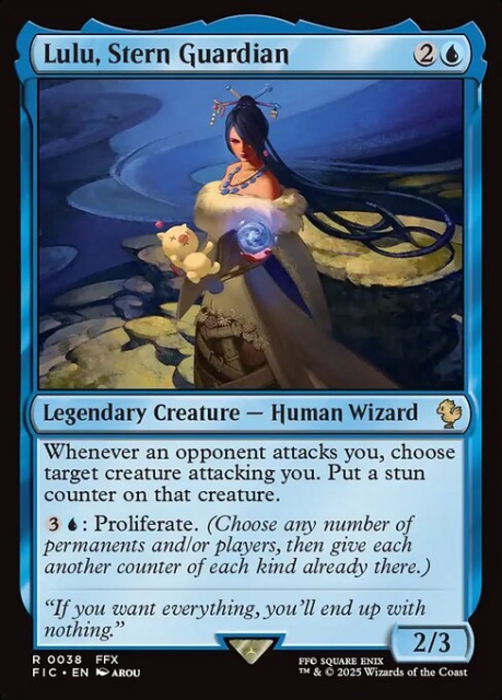 Lulu, Stern Guardian in the group Magic the Gathering / Sets / Final Fantasy Drop / Final Fantasy Commander at Proxyprinters.com (103818)