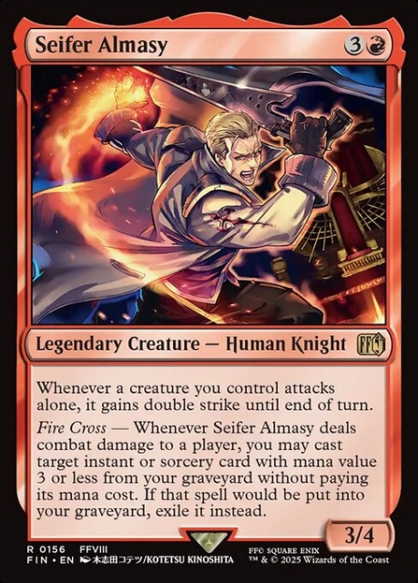 Seifer Almasy in the group Magic the Gathering / Sets / Final Fantasy Drop / Final Fantasy at Proxyprinters.com (103819)