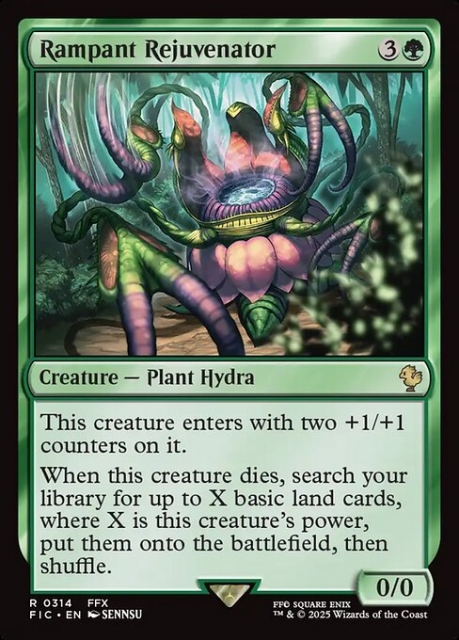 Rampant Rejuvenator in the group Magic the Gathering / Sets / Final Fantasy Drop / Final Fantasy Commander at Proxyprinters.com (103823)