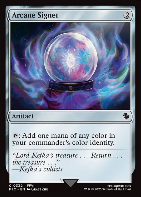 Arcane Signet in the group Magic the Gathering / Sets / Final Fantasy Drop / Final Fantasy Commander at Proxyprinters.com (103824)