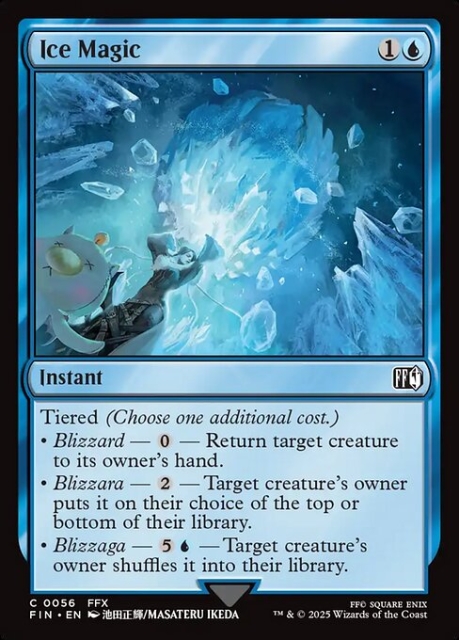 Ice Magic in the group Magic the Gathering / Sets / Final Fantasy Drop / Final Fantasy at Proxyprinters.com (103827)