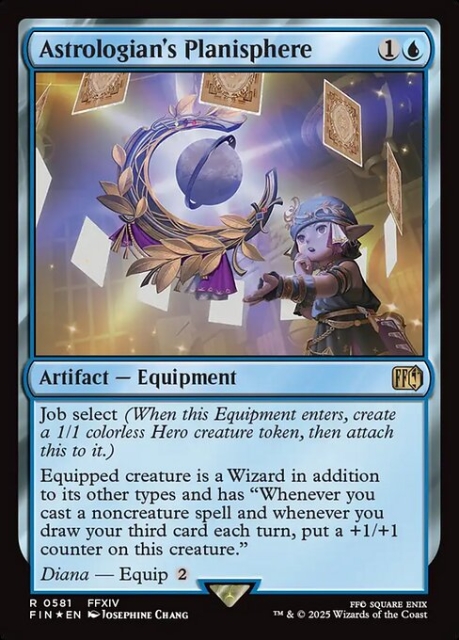 Astrologian's Planisphere in the group Magic the Gathering / Sets / Final Fantasy Drop / Final Fantasy at Proxyprinters.com (103843)