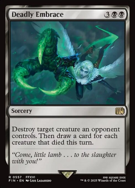 Deadly Embrace in the group Magic the Gathering / Sets / Final Fantasy Drop / Final Fantasy at Proxyprinters.com (103844)