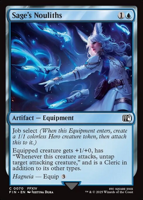Sage's Nouliths in the group Magic the Gathering / Sets / Final Fantasy Drop / Final Fantasy at Proxyprinters.com (103845)