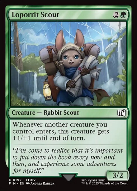 Loporrit Scout in the group Magic the Gathering / Sets / Final Fantasy Drop / Final Fantasy at Proxyprinters.com (103846)