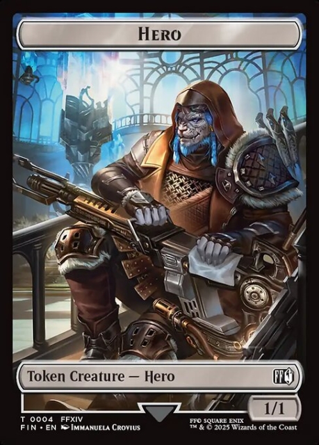 Hero in the group Magic the Gathering / Sets / Final Fantasy Drop / Final Fantasy Tokens at Proxyprinters.com (103851)