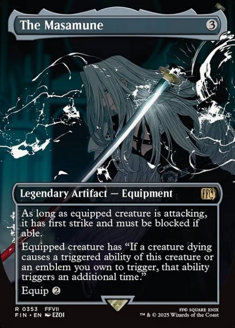 The Masamune in the group Magic the Gathering / Sets / Final Fantasy Drop / Final Fantasy at Proxyprinters.com (103852)
