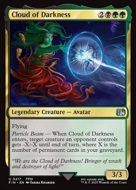 Cloud of Darkness in the group Magic the Gathering / Sets / Final Fantasy Drop / Final Fantasy at Proxyprinters.com (103853)