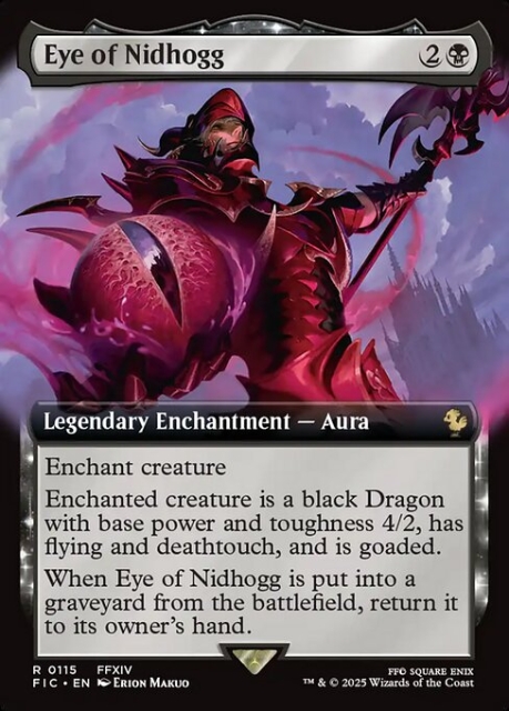 Eye of Nidhogg in the group Magic the Gathering / Sets / Final Fantasy Drop / Final Fantasy Commander at Proxyprinters.com (103856)